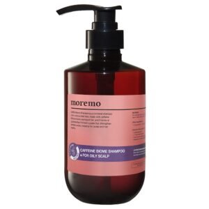 Безсульфатний шампунь проти випадіння волосся / Кофеїн - біом шампунь для жирної шкіри голови / MOREMO Caffeine Biome Shampoo for Oily Scalp