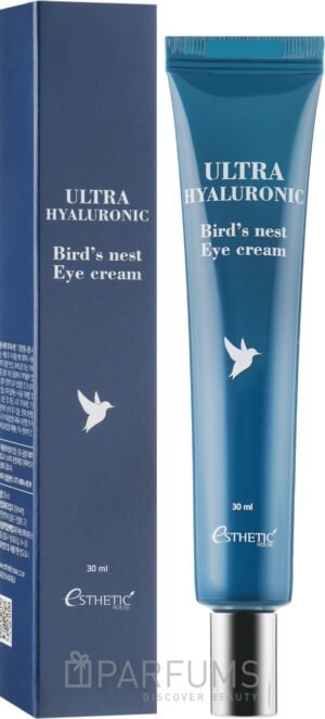 Крем для шкіри навколо очей Ластівчине гніздо ESTHETIC HOUSE Ultra Hyaluronic Acid Bird's Nest Eye Cream для жінок 30 мл